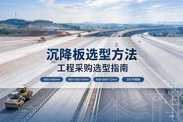 黑河沉降板选择方法