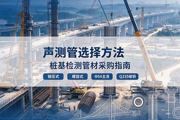 黑河声测管选型标准