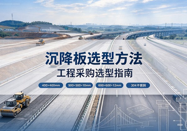 黑河沉降板选择方法