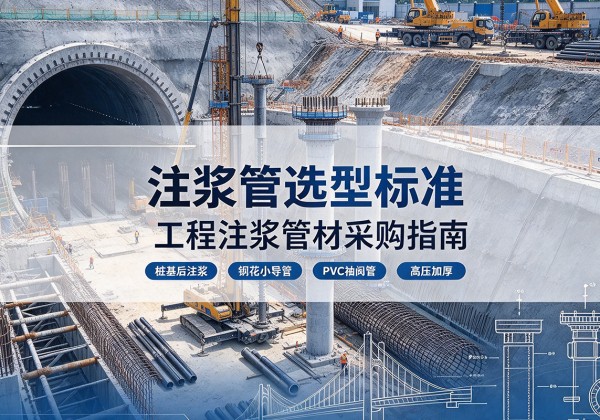 黑河注浆管选型标准